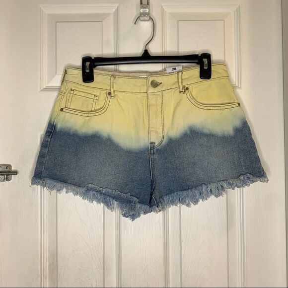 Pacsun High Rise Festival Shorts Size 28 Springtide - Picture 2 of 11